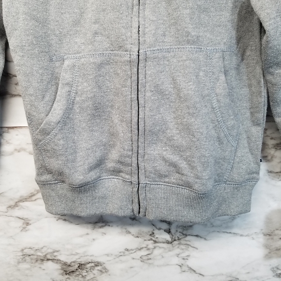 Nautica Boys Zip Up Sweater Gray L (6 )New 40$ - Picture 4 of 6